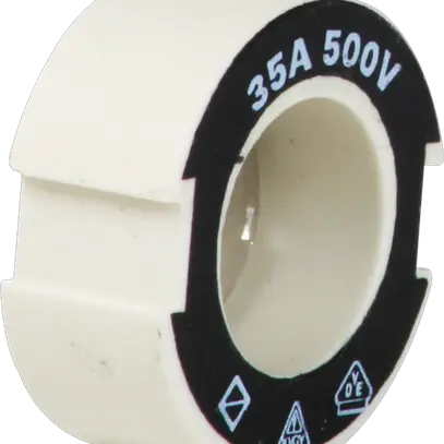 Vite calibrata DIII E33 500V in ceramica 35/40A secondo DIN 49516 nero 
