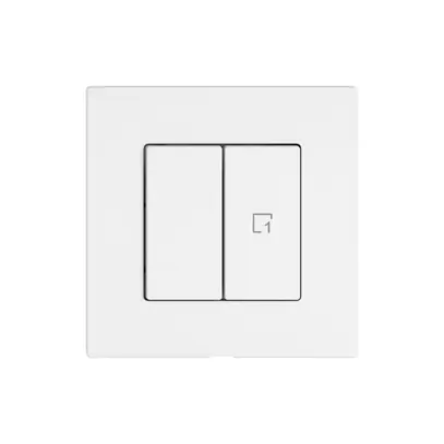 Comando per interruttore EDIZIO.liv Wiser SNAPFIX® 1C scena WLAN 2T bi 