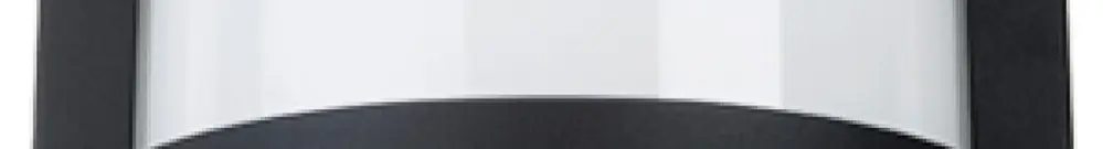 Wandleuchte SG Largo E27 1×46W IP65 240×240×120mm schwarz 