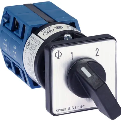 EB-Umschalter K&N CG4.A221.E, 10A/400V 2L 30×30mm "1-2" 