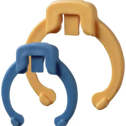 Graffa per tubo HSB Rohrfix M16 blu senza alogeni 