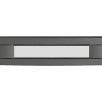 Pulsante 1/4 EDIZIO.liv SNAPFIX® p.KNX&UNI s.LED c.targ.comando 2 tasti grs 