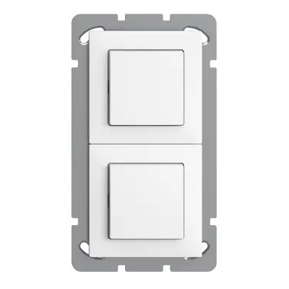 Combinaison ENC EDIZIOdue 2×1 3/1 +3/1 blanc 