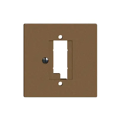 Placca frontale EDIZIOdue 2×TT coffee 