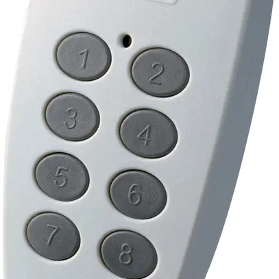 Télécommande RF Yokis TLC8CP, 8 touches 2.4GHz 250m 74×40×15mm 