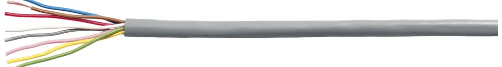 Cavo dati LiYY 2×2×0.50 DIN47100 UL Style 2464 grigio 