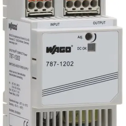 Alimentation AMD WAGO EPSITRON COMPACT, monophasé, 24VDC, 1.3A 