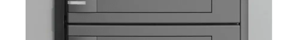 UP-Universaltaster 4×1T Schraubklemme EDIZIOdue dunkelgrau, mit Papiereinl.+LED 