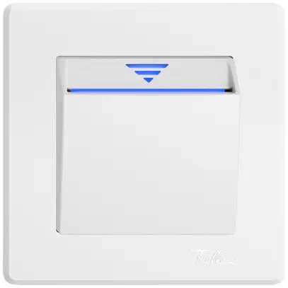 Hotelcard ENC EDIZIO.liv SNAPFIX® ON/OFF actionneur temporisation 1 contact bc 