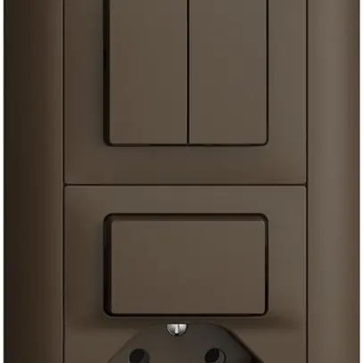 UP-Kombination EDIZIOdue 1/1P+3/T13 coffee 