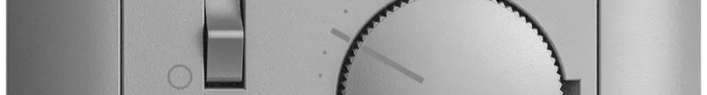 Kit frontale EDIZIOdue silver 88×88mm per termost.amsiente 