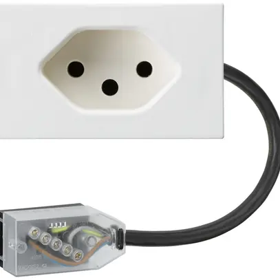 Presa INS FLF tipo 13 L2 bianco per cavo piatto Technofil 