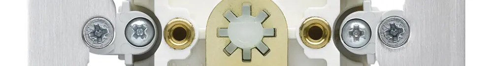 Inserto interrutto./tasto rotativo per tapparella kallysto 