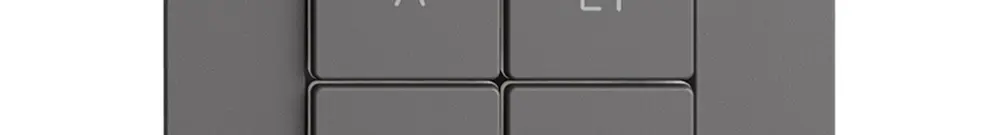 Commande pour interrupteur stores 1c scène/4t Edue Wiser gris foncé 