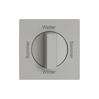 Montageset EDIZIO.liv SNAPFIX® f.Drehschalter m.Griff Som-Win-Som-Win hgu 