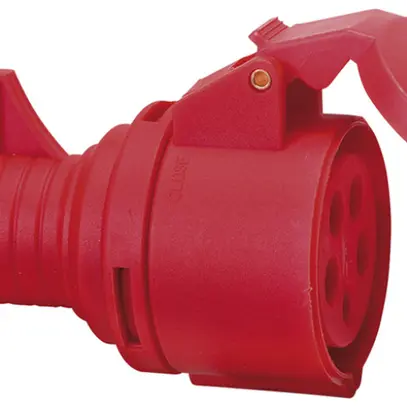 Presa mobile Brennenstuhl CEE 16A 3L+N+PE 400V 6h rosso Ø90×160mm IP44 