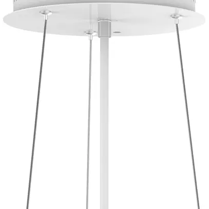 Kit de suspension à corde DOTLUX DISCugr aluminium Ø200×800mm blanc 