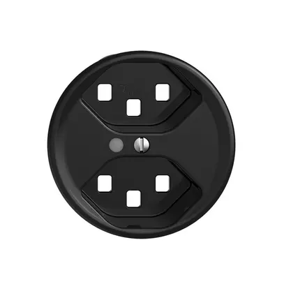 Disco frontale STANDARDdue 2×T23 c.lente frontale, nero 