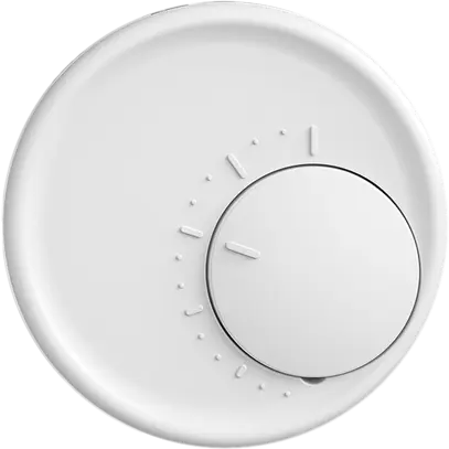 Termostato ambiente INC STANDARDdue bianco, senza interrutore 