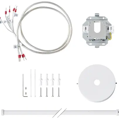 Kit de suspension ESYLUX SVENJA POLE PENDULUM SET 1000, avec tube central 