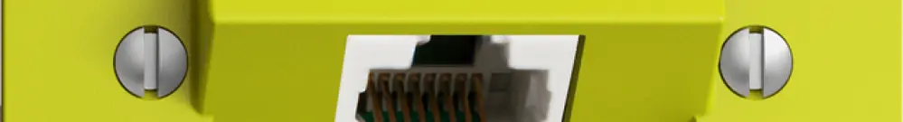 Presa INC 1×RJ45/u 4P ITplus EDIZIOdue lemon 