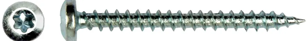 Vite per pannello truciolare a testa tonda (Pan Head) TILCA SPRINT 4×25mm TX20 