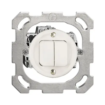 UP-Drucktaster 2×A-R/1L weiss FH 