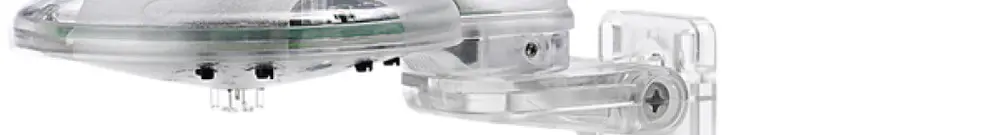 Capteur RF AP elero ProLine Sensero-868 AC transparent, pour lum./vent 