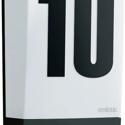 Lampada a muro Steinel L 1 PIR E27 60W IP44 nero 