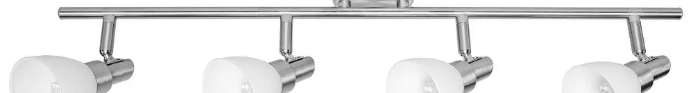 Plafonnier LDV LED SPOT G9 4×1.9W 4×200lm 2700K argent 
