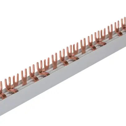 Pettine di raccordo Gewiss 90 AM 4P 4Ph forca 80A 218mm 12UM grigio 