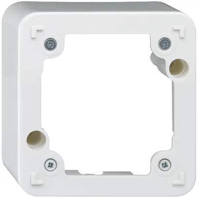Quadro AP basico 1×1/50mm bianco 