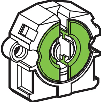 Portalampada G13, 347/F, non molleggiato 