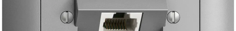 Presa INC 1×RJ45/u 4P ITplus EDIZIOdue silver 