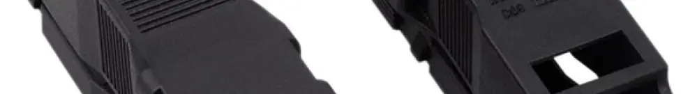 Zugentlastungsgehäuse WINSTA MINI 2L für Ø3.8…8.2mm, schwarz 