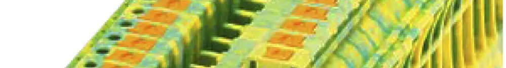 Schutzleiter-Reihenklemme PX PTV 2.5-TWIN-PE 