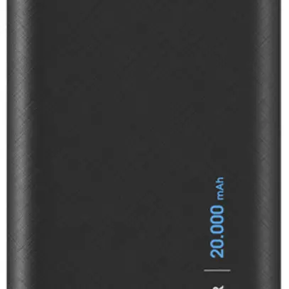 Powerbank XLayer Solid 20000mAh 2×USB-A ≤2.1A 137×68×28mm 343g nero 