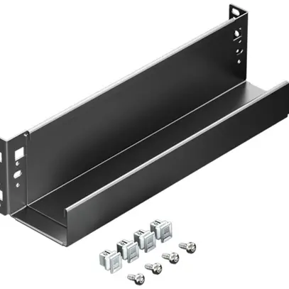 Pannello di passaggio cavi Rittal DK 5302.043 350mm metallo nero 