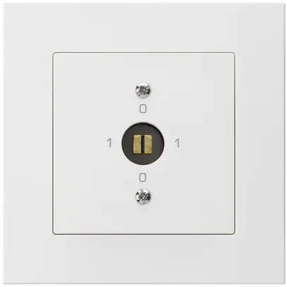 Interruttore a chiave d'innesto INC kallysto.pro 0/1L bianco 