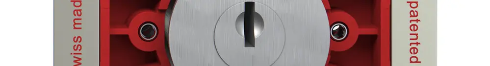 Contact pivotant ENC Feller SNAPFIX® a.cylindre ferm.1L 0<-1 a.pl.fixation 