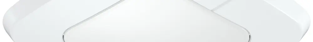 UP-Präsenzmelder Steinel IR Quattro Slim XS V3 KNX, eckig weiss 
