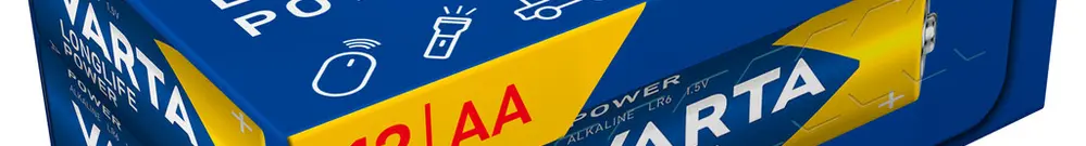 Batterie VARTA Consumer Longlife Power AA Alkali-Mangan 1.5V Box à 12 Stück 