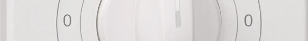 Interruttore rotativo NEVO N.CO 2/1 L con manopola KS 0-Manuel-0-Automatique bi 