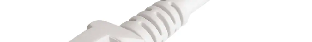 Câble patch RJ45 Dätwyler 7702 4P, cat.6A (IEC) S/FTP LSZH, blanc, 3m 