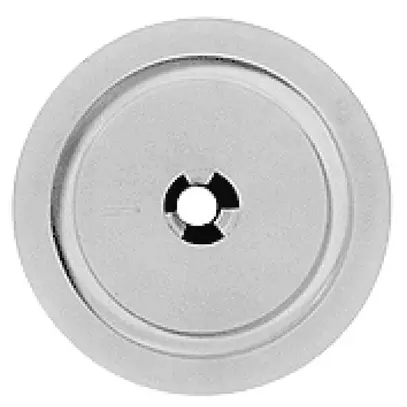 Disque frontal Feller pour interrupteur et poussoir NUP/NAP blanc 