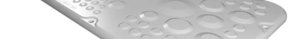 Placca passacavi Rittal AX, con membrane, 436×221mm, materia sintetica 