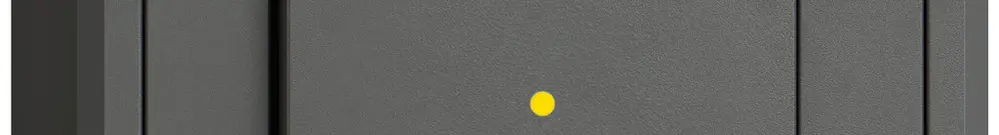 Tasto a pulsante AP EDIZIO.liv SNAPFIX® ARK/1P illuminazione frontale giallo grs 