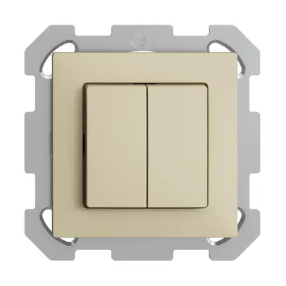 Interruttore INC EDIZIOdue 1/3+3/1P vanille 