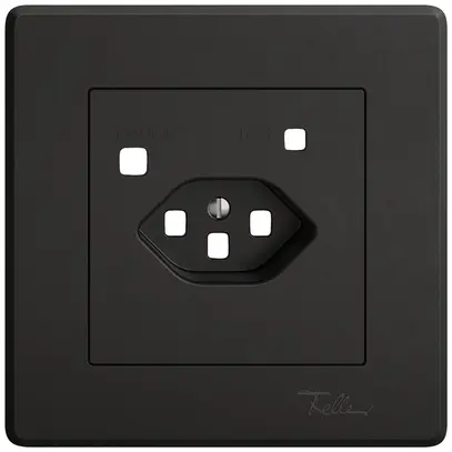 Kit di montaggio INC EDIZIO.liv SNAPFIX® p.presa di protezione T23 ne 