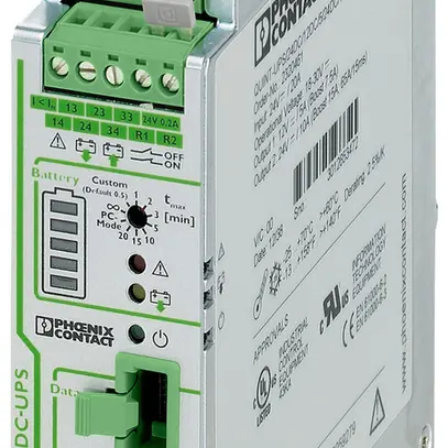 Impianto UPS PX QUINT-UPS/ 24DC/12DC/5/24DC/10 IN 24VDC OUT 12/24VDC 